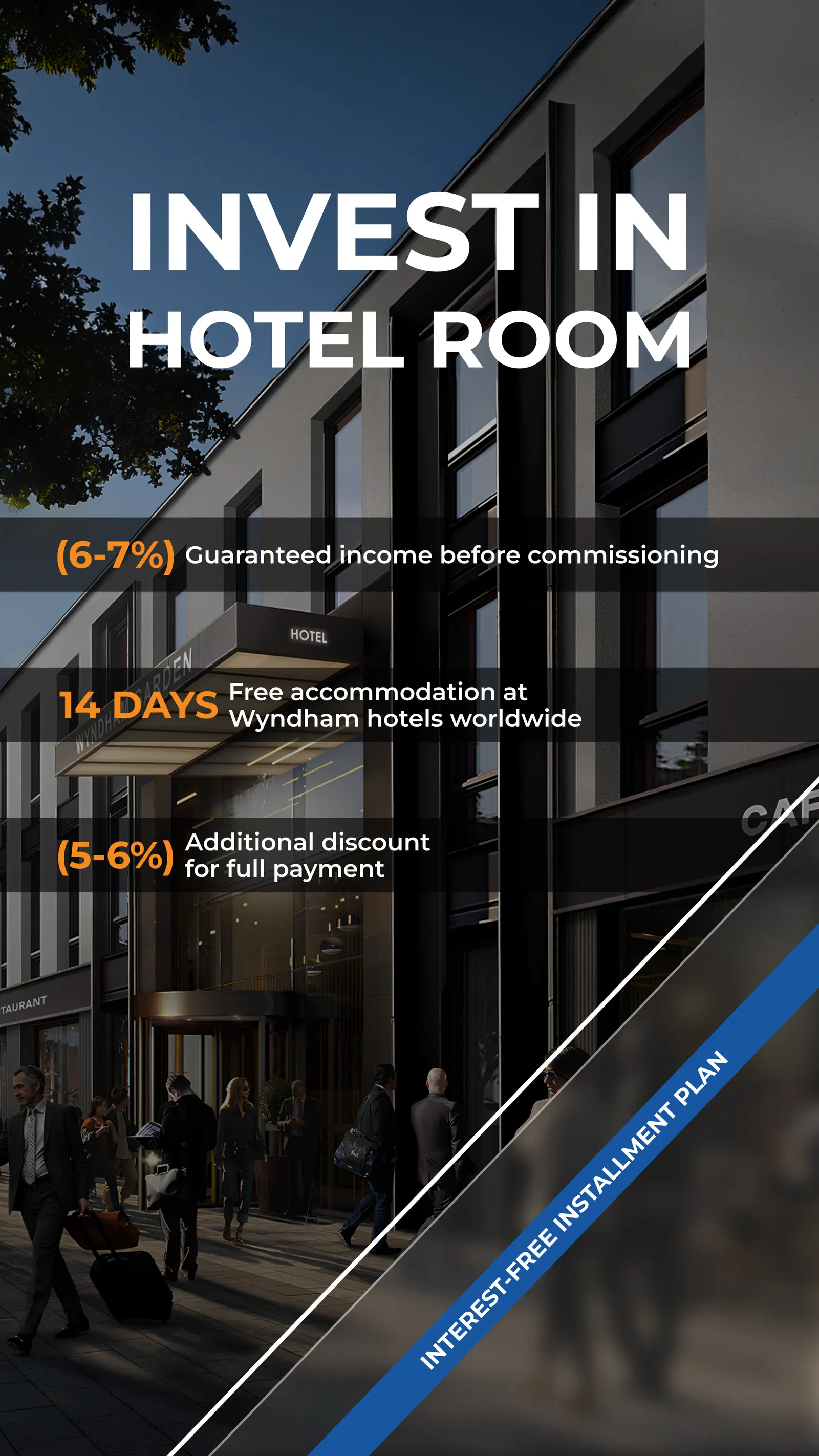 Wyndham Garden Bucharest Airport Hotel: 20-Year Brand License, Confirmed Directly by Wyndham